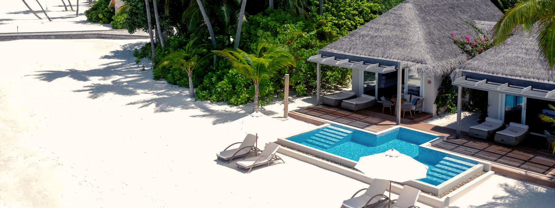 InterContinental Maldives Maamunagau Resort雙層潟湖別墅與生態型海域景觀